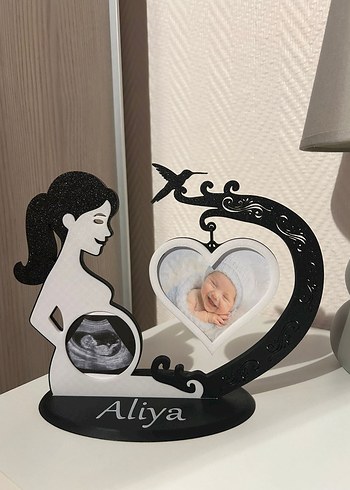 Baskılı Mini Göbekli Hamile Aksesuarı - Görsel 2