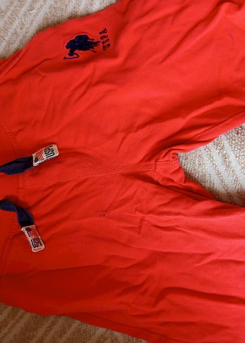 U.S Polo Assn. Erkek Çocuk Kırmızı Düğmeli Eşofman Altı