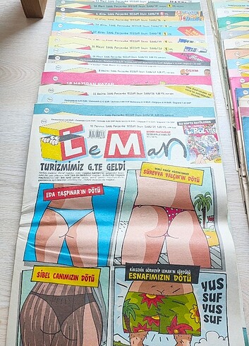 Leman-Penguen-Uykusuz Karikatür/Mizah Dergileri