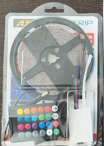 RGB Şerit LED ve Uzaktan Kumanda Seti