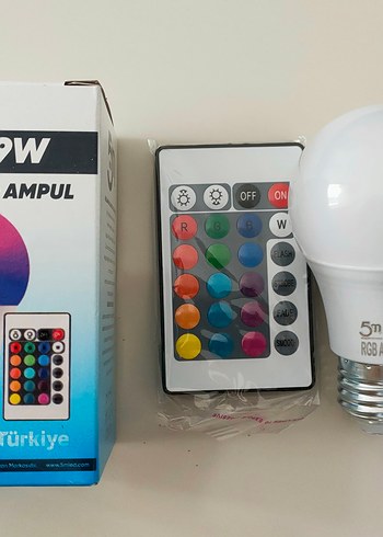 Beden RGB LED Ampul ve RGB Şerit LED Seti