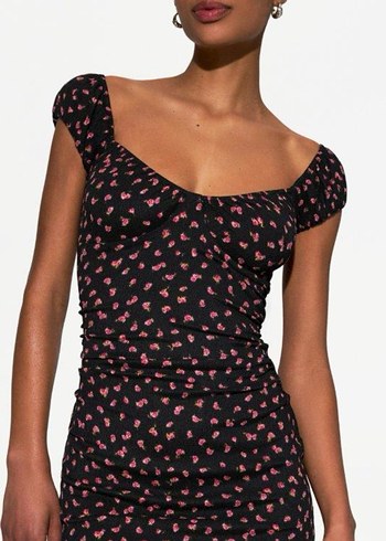 Bershka midi elbise - Görsel 4