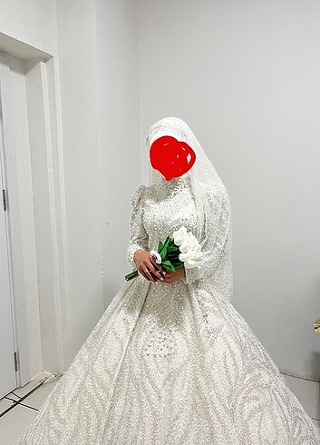 TASARIM İNCİLİ GELİNLİK - Görsel 4
