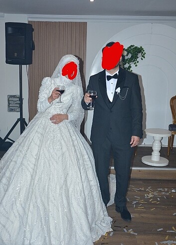 TASARIM İNCİLİ GELİNLİK - Görsel 6