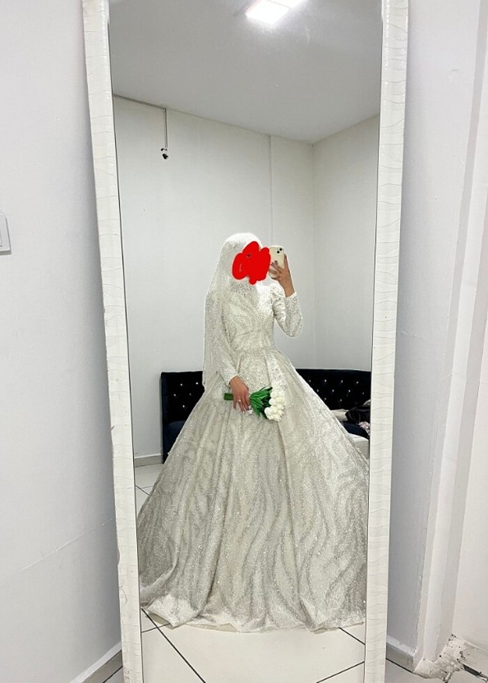 TASARIM İNCİLİ GELİNLİK - Görsel 2