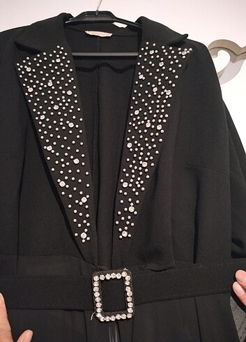 Diğer Taşlı ve kemerli abaya 