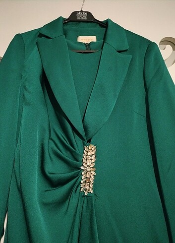 Taşlı 3lü abiye takım  - Görsel 2