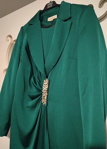 Taşlı 3lü abiye takım  - Görsel 4