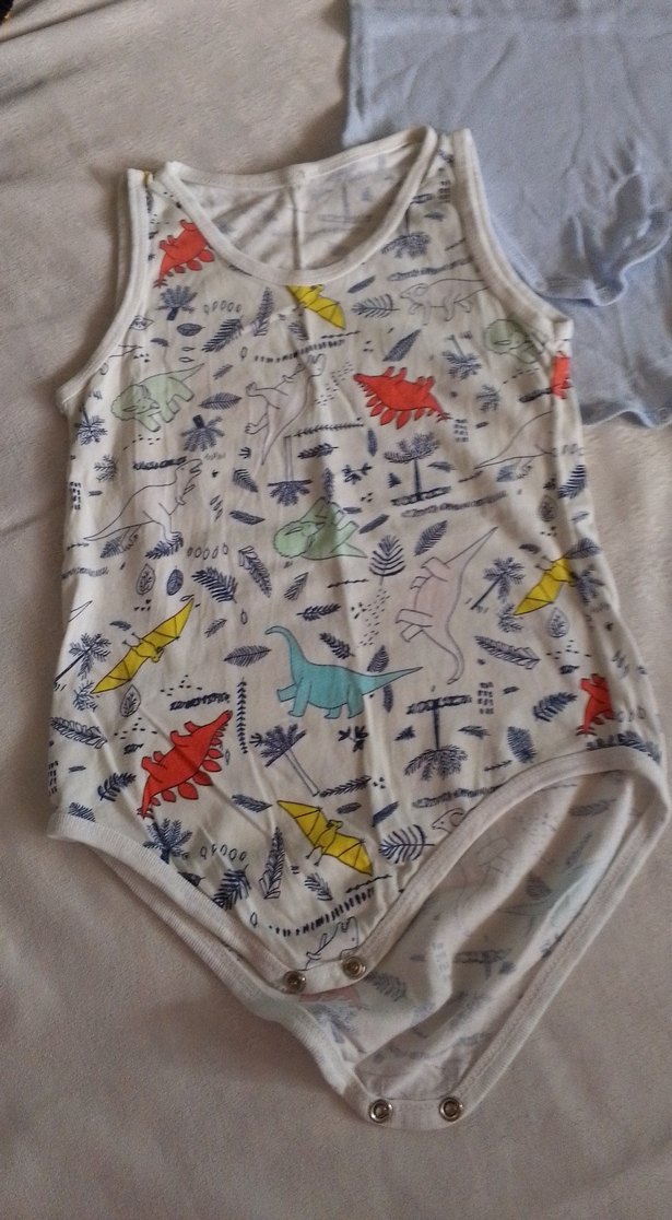 Erkek Bebek Askılı Body - Görsel 2