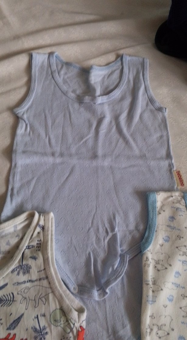 Erkek Bebek Askılı Body - Görsel 4