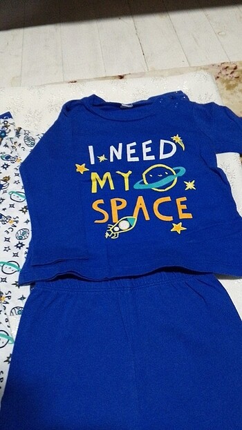 12-18 Ay Beden Çocuk pijama takımı
