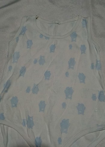 Bebek Kolsuz Beyaz Body - Görsel 2