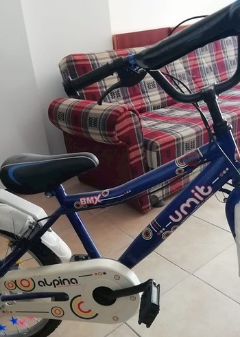 Diger Renkli Mavi Üç Tekerlekli Bisiklet