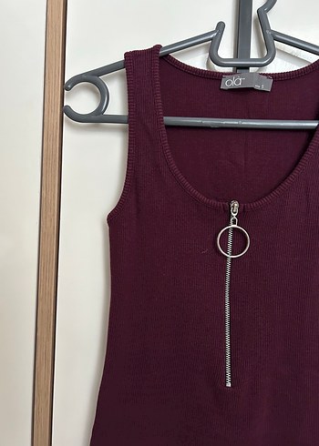 Trendyol & Milla Bordo Mini Elbise