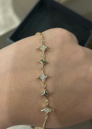 So Chic SoChic Parıltılı Altın Bileklik