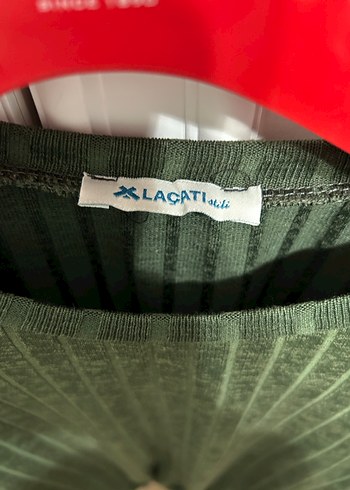 Kadın Yeşil Uzun Kollu Piliseli Triko - Görsel 2