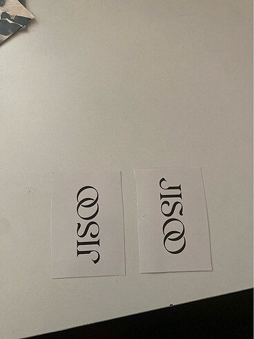 Diğer Jisoo freebies seti