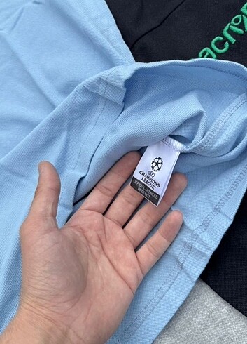 l Beden mavi Renk Manchester City polo yaka t shirt