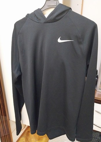 Nike Siyah Kapüşonlu Erkek Sweatshirt