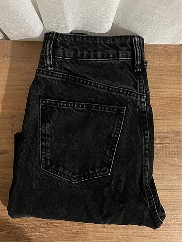34 Beden zara siyah kot pantolon