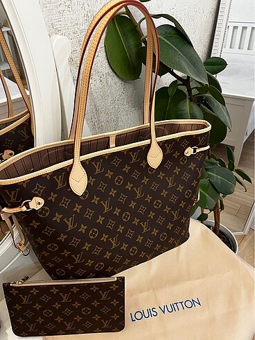 Louis Vuitton LOUIS VUITTON Kahverengi Büyük Çanta