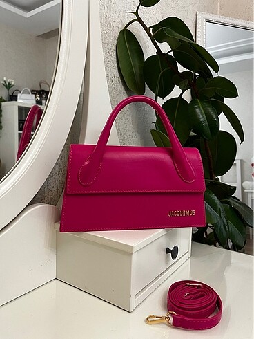  Beden JACQUEMUS Pembe Çanta