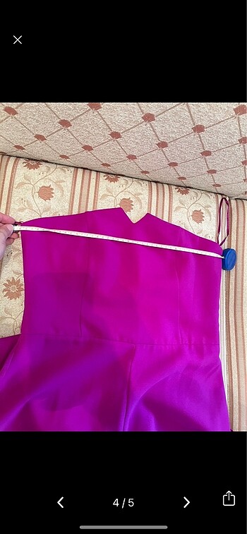 40 Beden Fuşya/ mor sıfır tulum