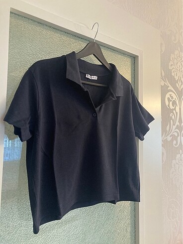 Stradivarius Stradvarius Polo Yaka Tişört