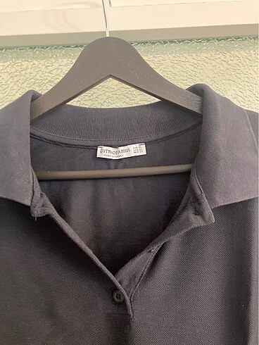 xl Beden lacivert Renk Stradvarius Polo Yaka Tişört