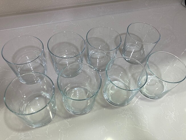  Beden beyaz Renk Madame Coco 380 ml 8?li Su Bardağı