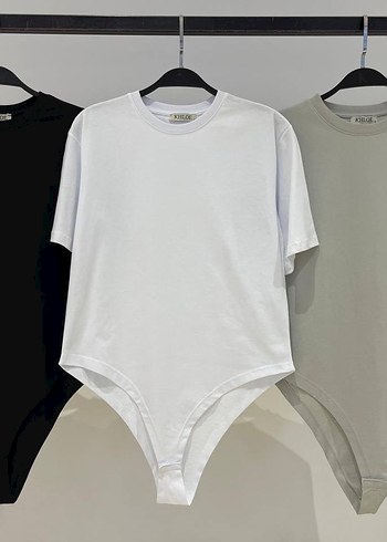 Kadın Siyah Kısa Kollu Mini %100 Pamuk Tişört - Görsel 4