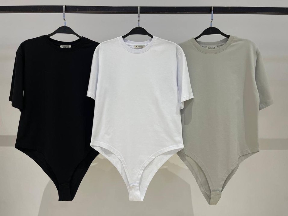 Siyah Kısa Kollu %100 Pamuk Çıtçıtlı Tişört - Görsel 4