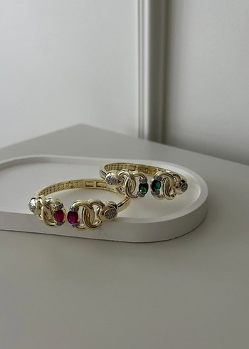 Altın Kaplama Vıp Kelepçe Kırmızı - Görsel 2