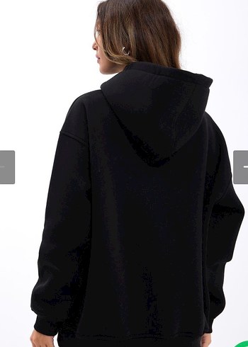 s Beden siyah Renk Siyah Oversize Kadın Sweatshirt S Beden