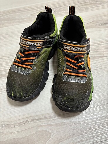 29 Beden yeşil Renk Skechers erkek çocuk spor ayakkabı