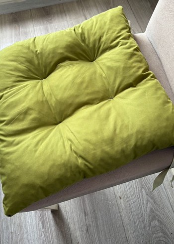 4 adet Sandalye minderi Yeşil Minder - Görsel 3