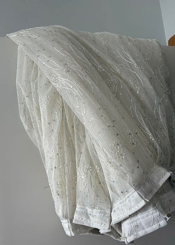 İşlemeli Tül Perde - Görsel 8