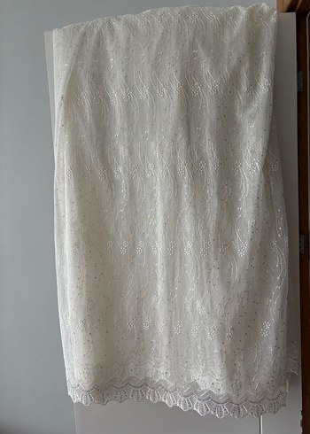 İşlemeli Tül Perde - Görsel 3