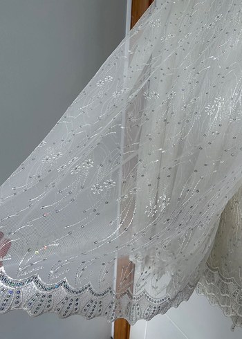 İşlemeli Tül Perde - Görsel 2