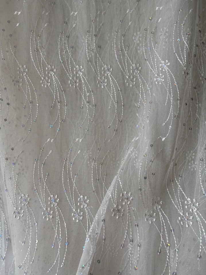 İşlemeli Tül Perde - Görsel 4