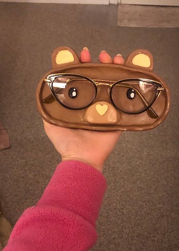 el yapımı seramik gözlük standı - Görsel 5