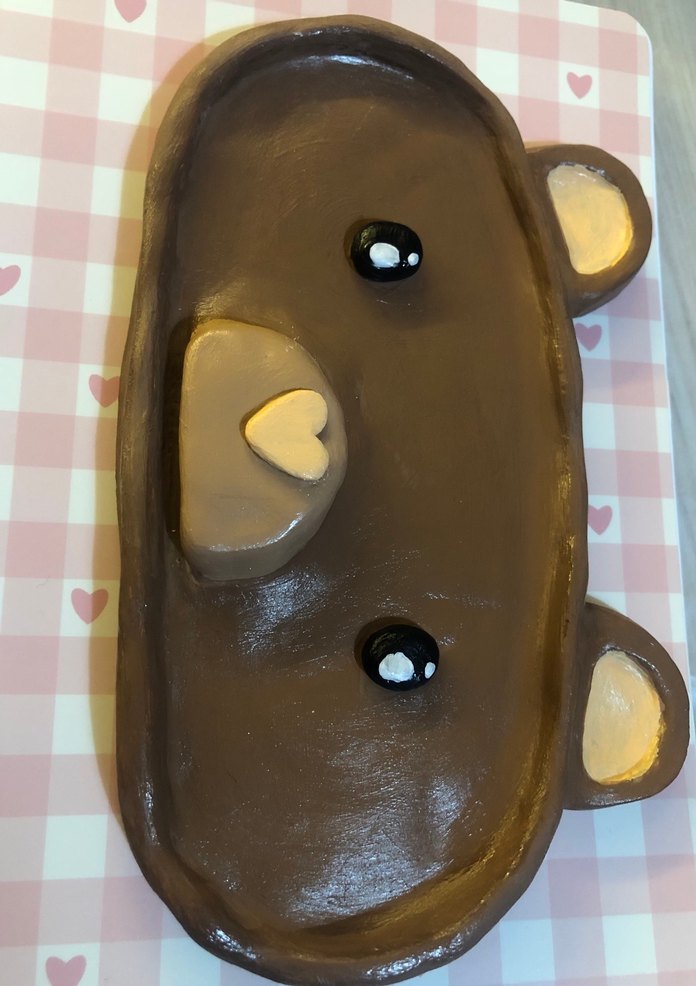 el yapımı seramik gözlük standı - Görsel 4