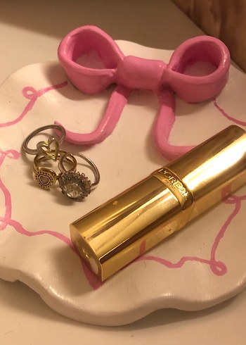 Fiyonk Detaylı El Yapımı Seramik Süs Tabak - Görsel 8