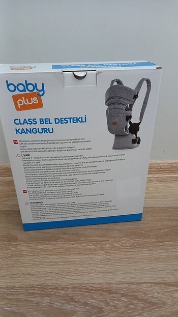 Diğer BABYPLUS CLASS BEL DESTEKLİ KANGURU