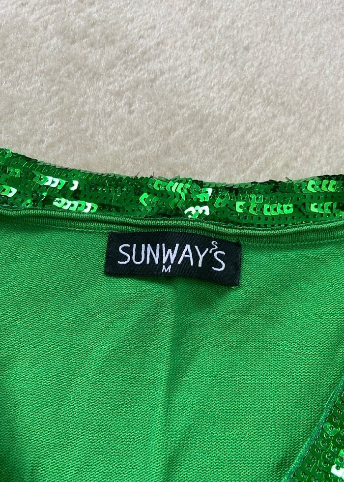 Payet detaylı triko kazak - Görsel 3