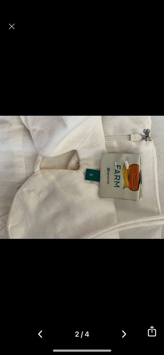 Bohem Mini Beyaz Elbise - Görsel 2