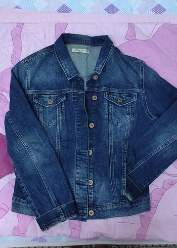 Mavi Jeans Düğmeli Lacivert Kadın Kot Ceket