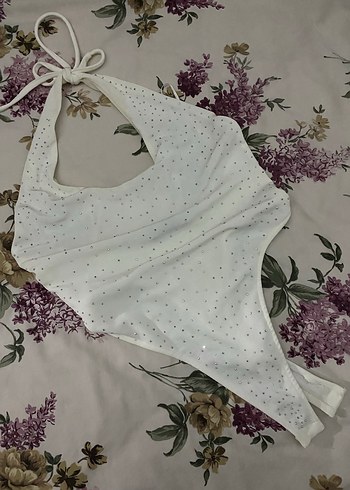 Bershka taşlı body - Görsel 2