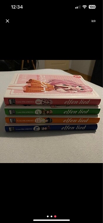  Beden Elfen Lied manga set 1-4