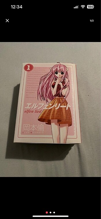 Elfen Lied manga set 1-4